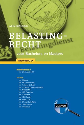 Belastingrecht voor Bachelors en Masters Theorieboek 2022-2023