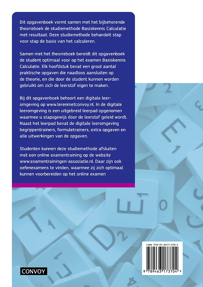 Basiskennis Calculatie met resultaat - Opgavenboek