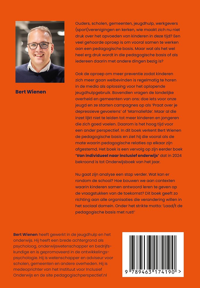 Laat/d de pedagogische basis met rust!