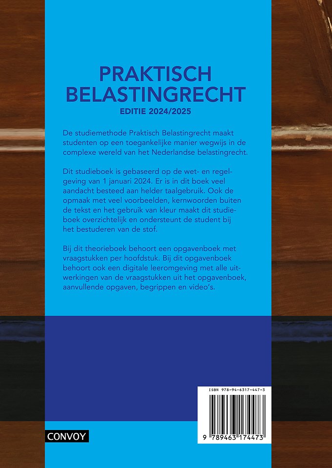 Praktisch Belastingrecht 2024/2025 Theorieboek