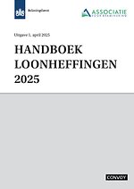 Handboek Loonheffingen 2025