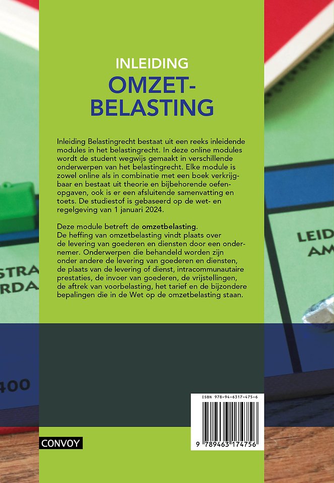 Inleiding Omzetbelasting - editie 2024/2025