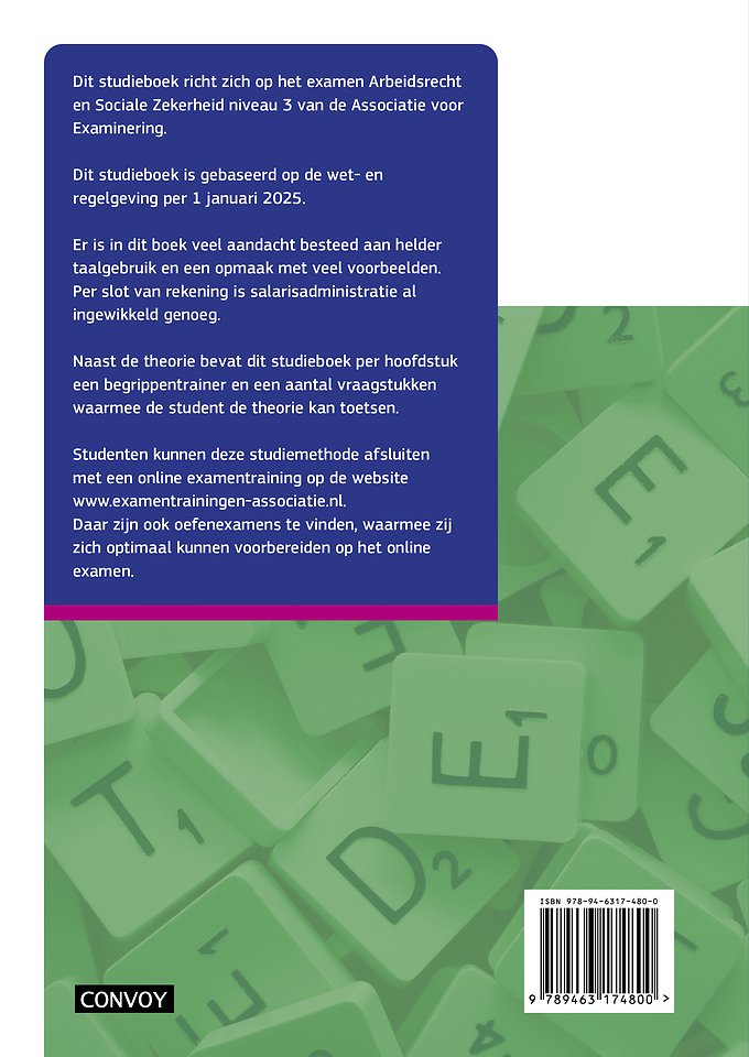 BKL Arbeidsrecht Sociale Zekerheid Theorie-/Opgavenboek 2025/2026