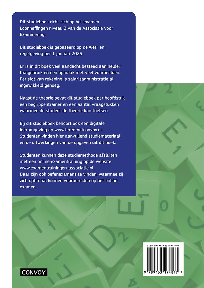 BKL Loonheffingen Theorie-/Opgavenboek 2025/2026