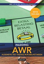 Inleiding Algemene Wet inzake Rijksbelastingen (AWR) - editie 2025/2026