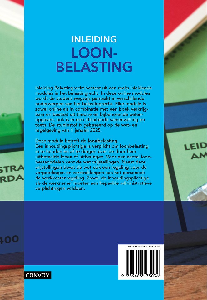 Inleiding Loonbelasting - editie 2025/2026