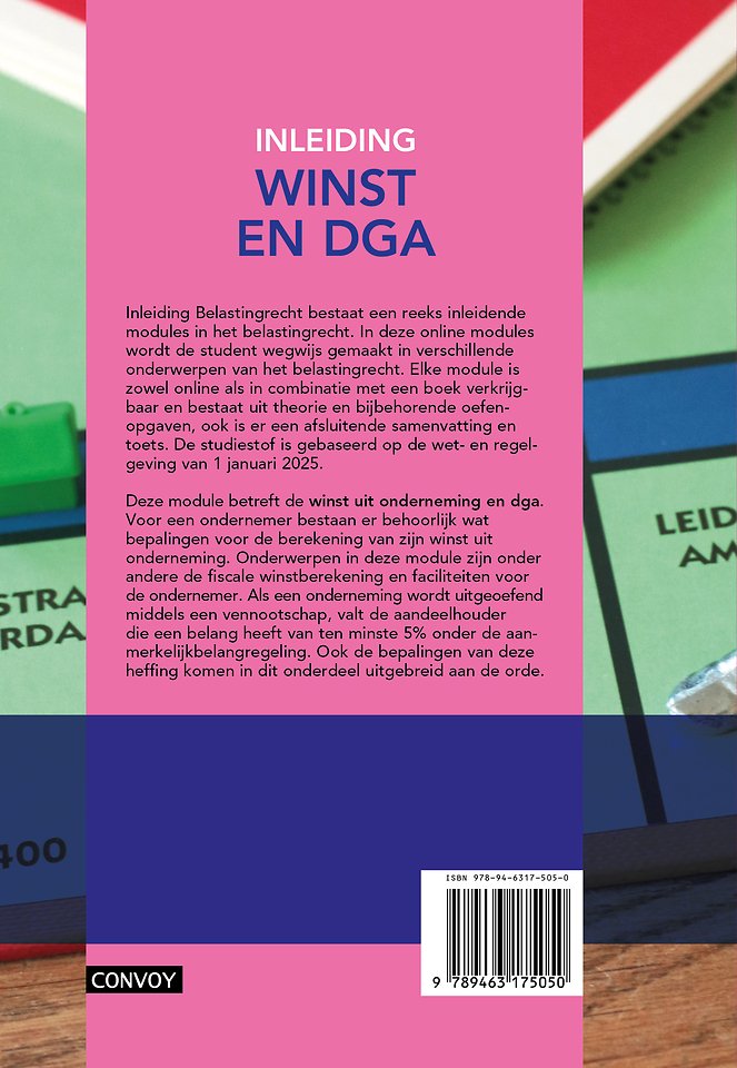 Inleiding Winst en DGA - editie 2025/2026