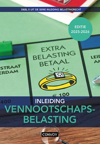 Inleiding Vennootschapsbelasting - editie 2025/2026