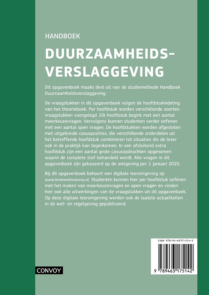 Handboek Duurzaamheidsverslaggeving