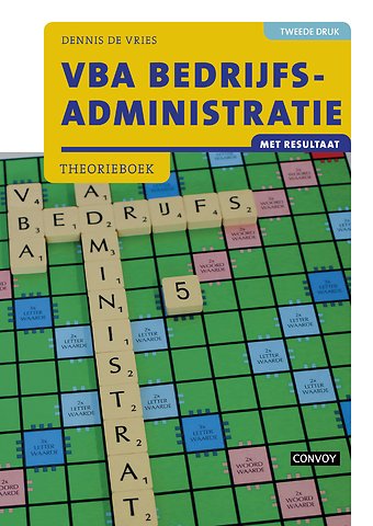 VBA Bedrijfsadministratie met resultaat - Theorieboek