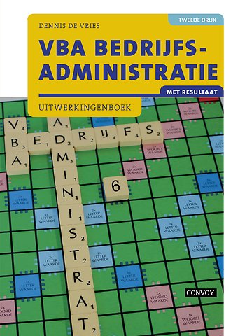 VBA Bedrijfsadministratie met resultaat 2e druk