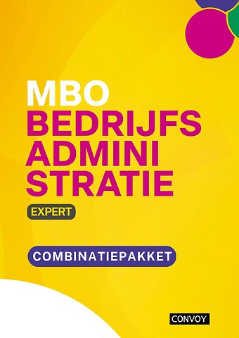 MBO Bedrijfsadministratie Expert Combinatiepakket