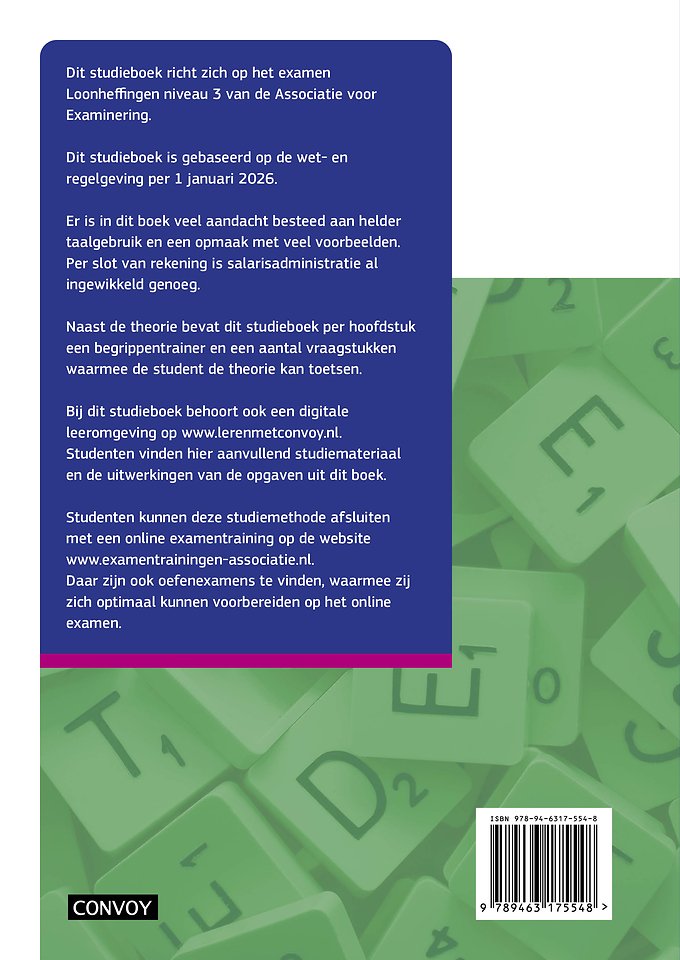 BKL Loonheffingen Theorie-/Opgavenboek 2025/2026
