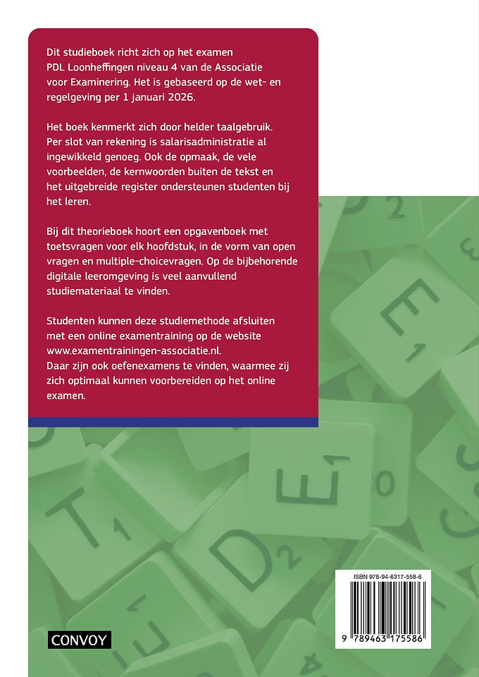PDL Loonheffingen 2025/2026 Theorieboek