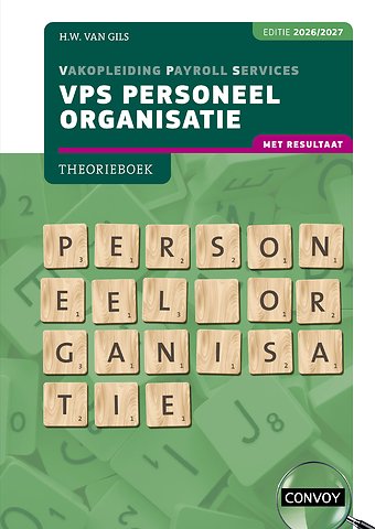 VPS Personeel Organisatie Theorieboek 2026/2027