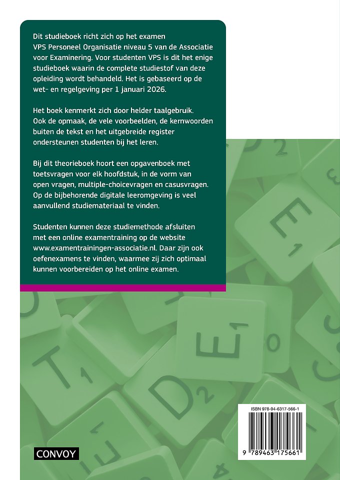 VPS Personeel Organisatie Theorieboek 2026/2027