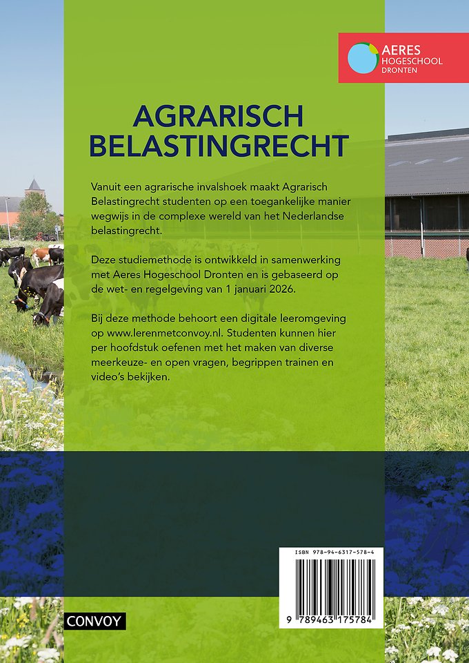Agrarisch Belastingrecht - editie 2025-2026