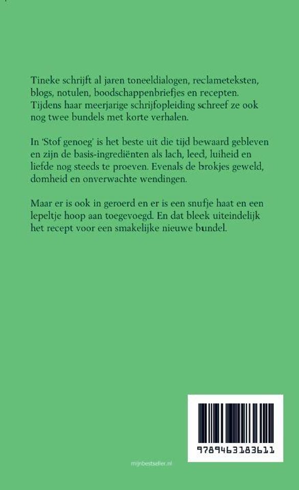 Stof genoeg