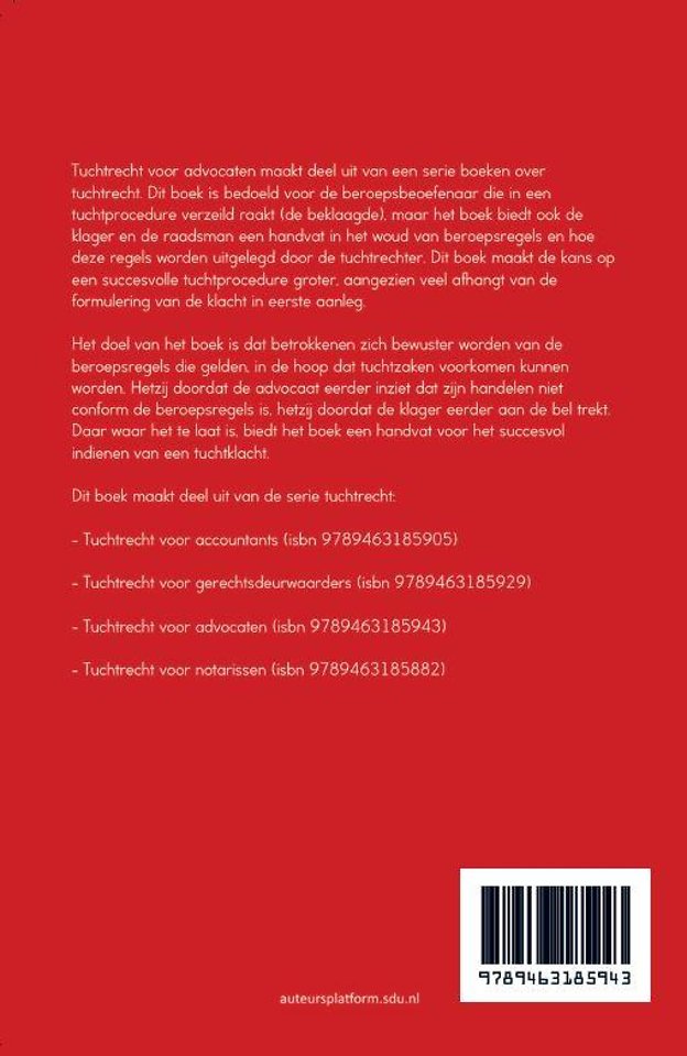 Tuchtrecht voor advocaten