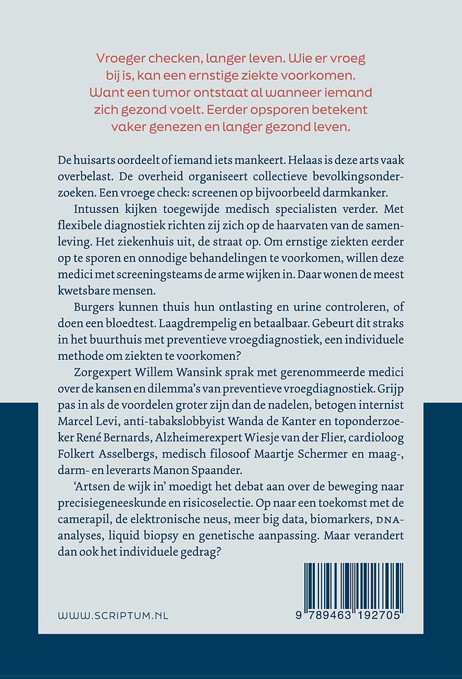 Artsen de wijk in
