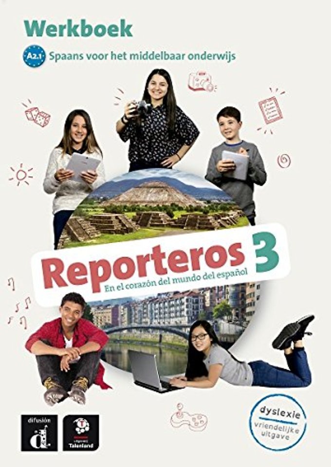 Reporteros 3 - Werkboek - Talenland versie A2.1 Werkboek