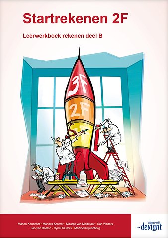 Startrekenen 2F B rekenen Leerwerkboek