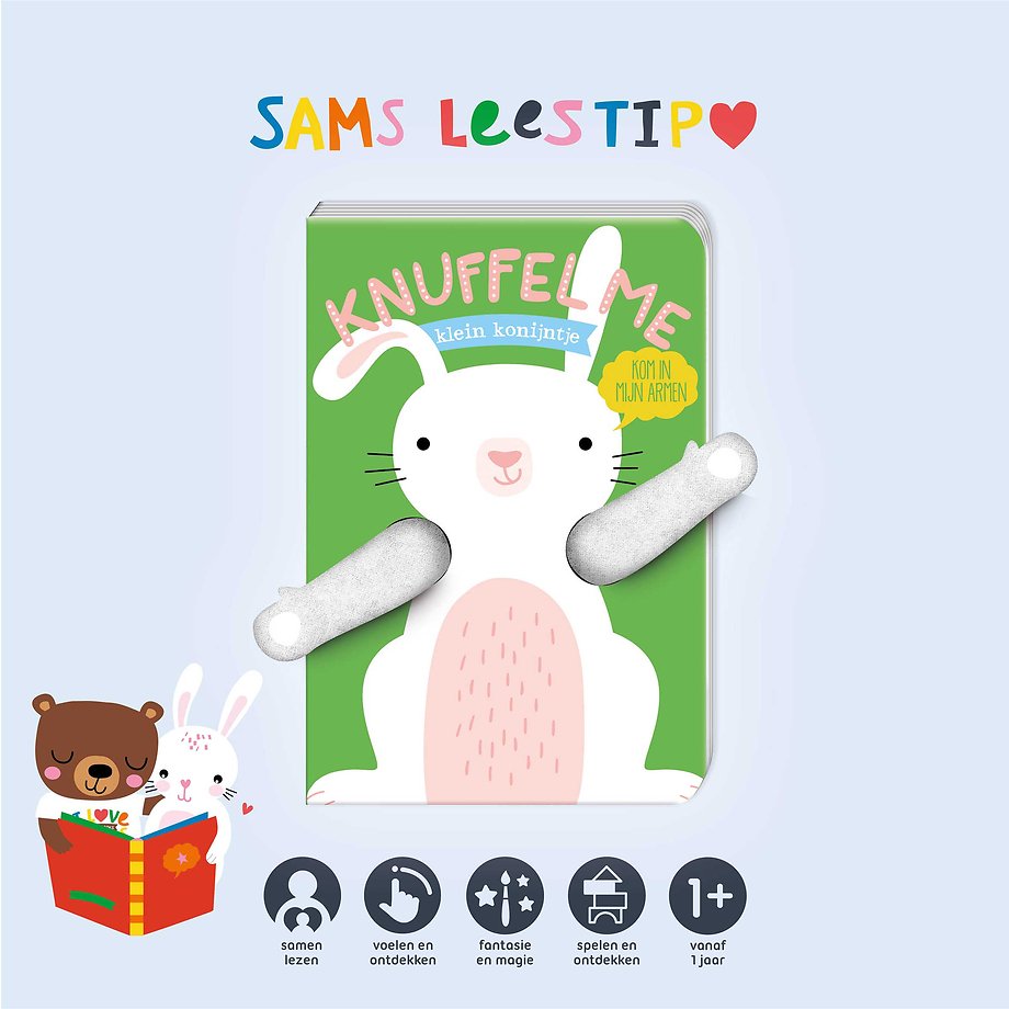 Knuffel me, klein konijntje!