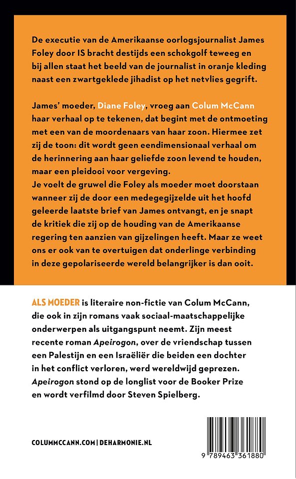 Als moeder