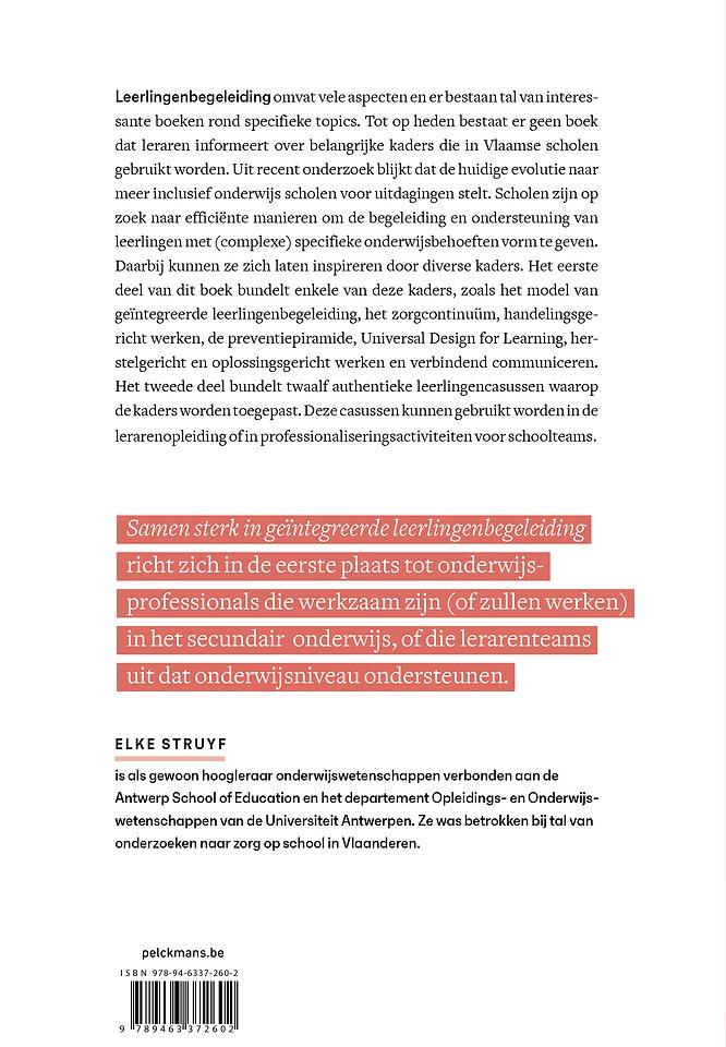 Samen sterk in geïntegreerde leerlingenbegeleiding