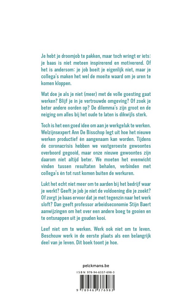 Je werk of je leven?!