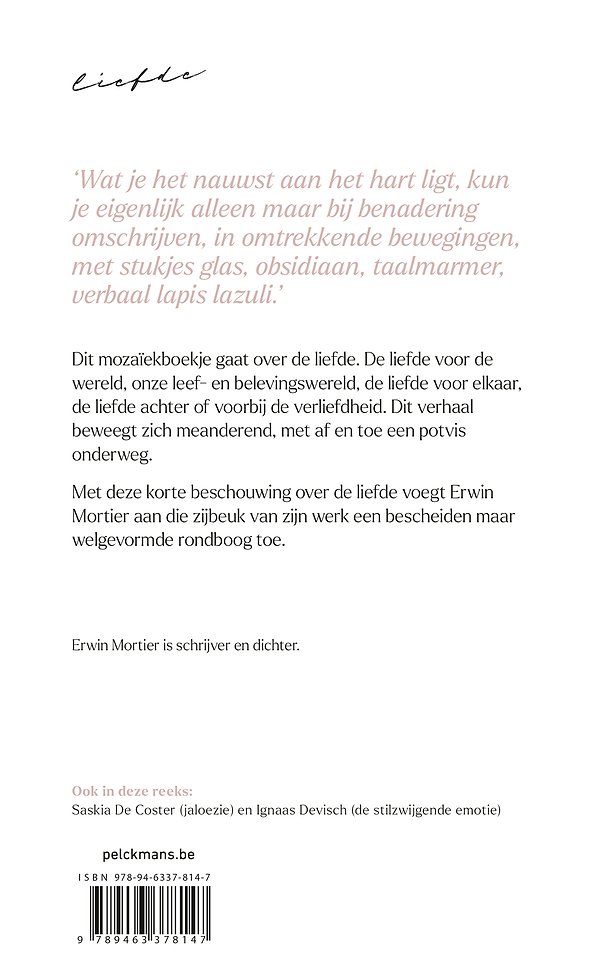 Een kleine filosofie van grote emoties: Liefde