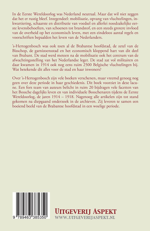 ’s-Hertogenbosch en de Eerste Wereldoorlog