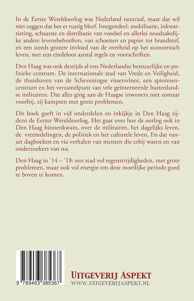 Den Haag en de Eerste Wereldoorlog