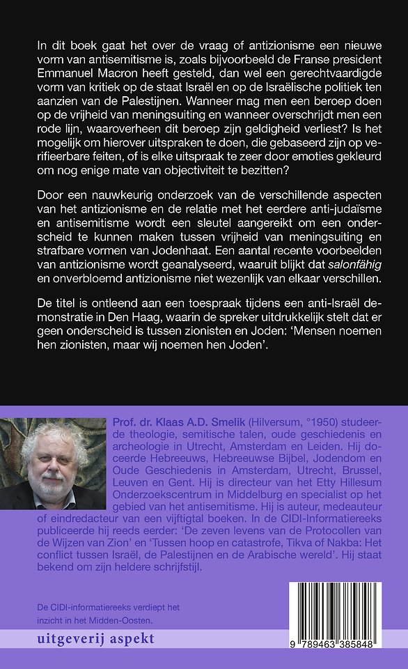 'Maar wij noemen hen Joden'