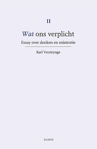 Essay over denken en existentie