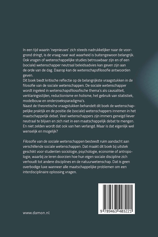 Filosofie van de sociale wetenschappen