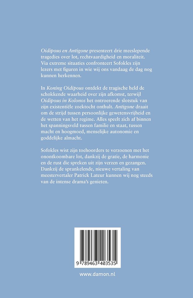 Oidipous en Antigone