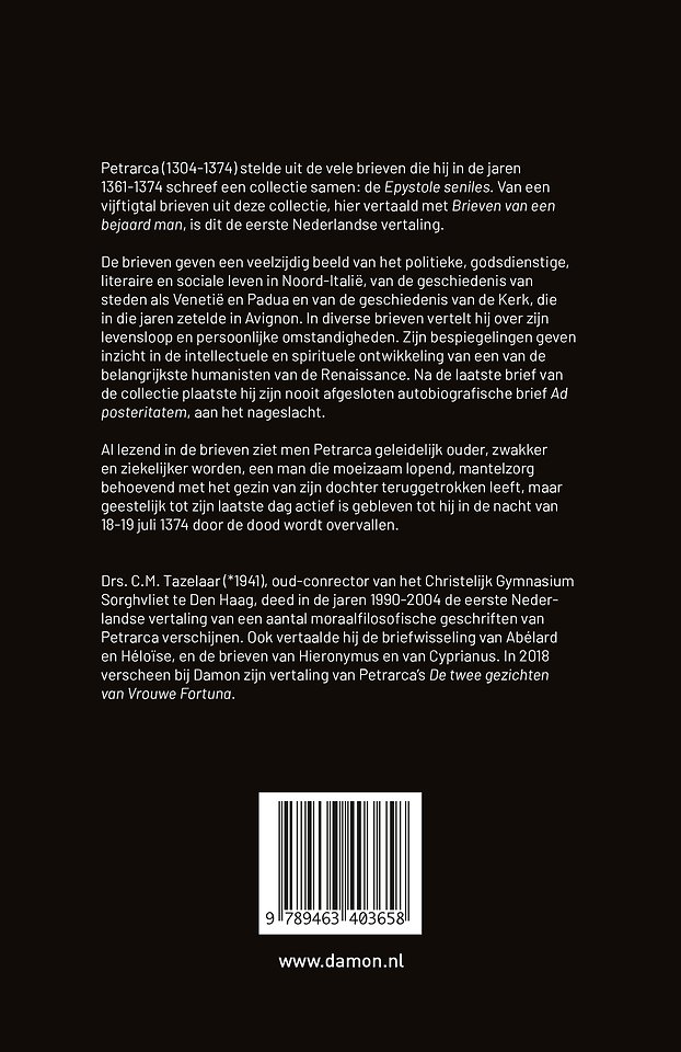 Brieven van een bejaard man