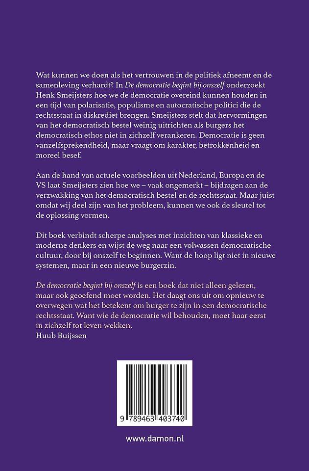 De democratie begint bij onszelf