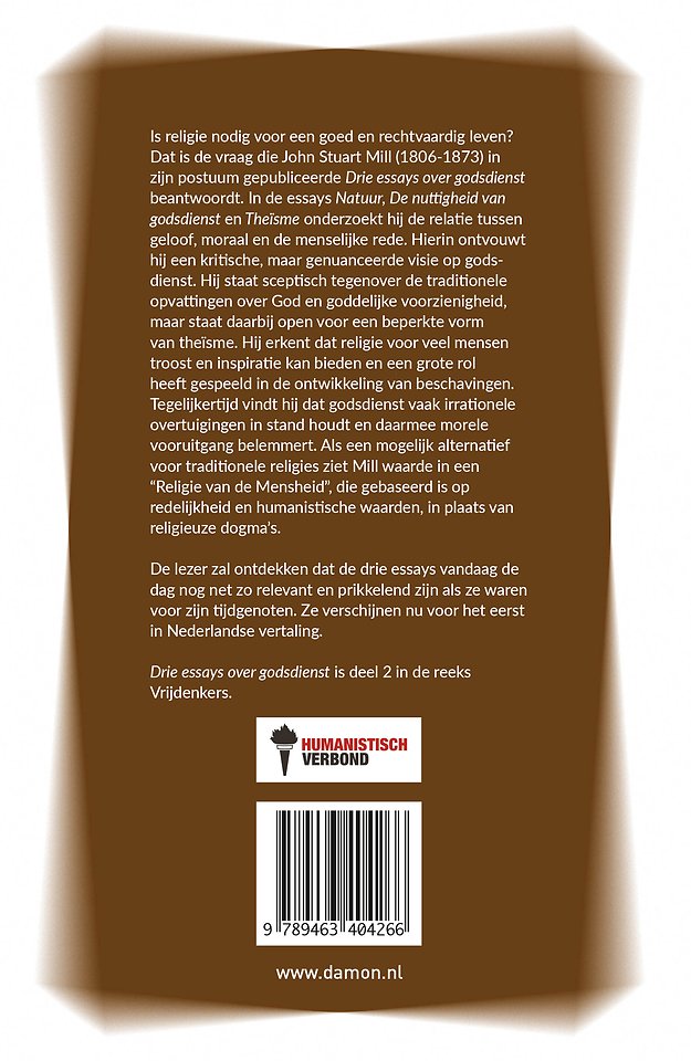 Drie essays over godsdienst