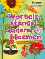 Wortels, stengels, bladeren en bloemen