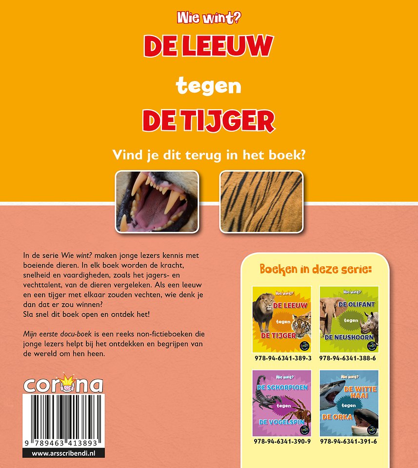 De leeuw tegen de tijger