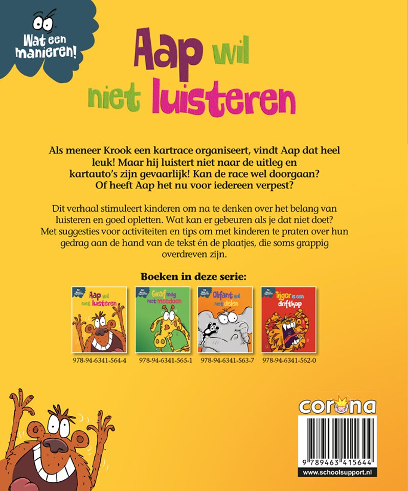 Aap wil niet luisteren