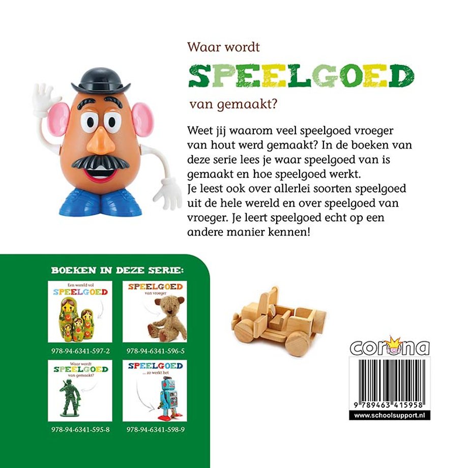 Waar wordt speelgoed van gemaakt?