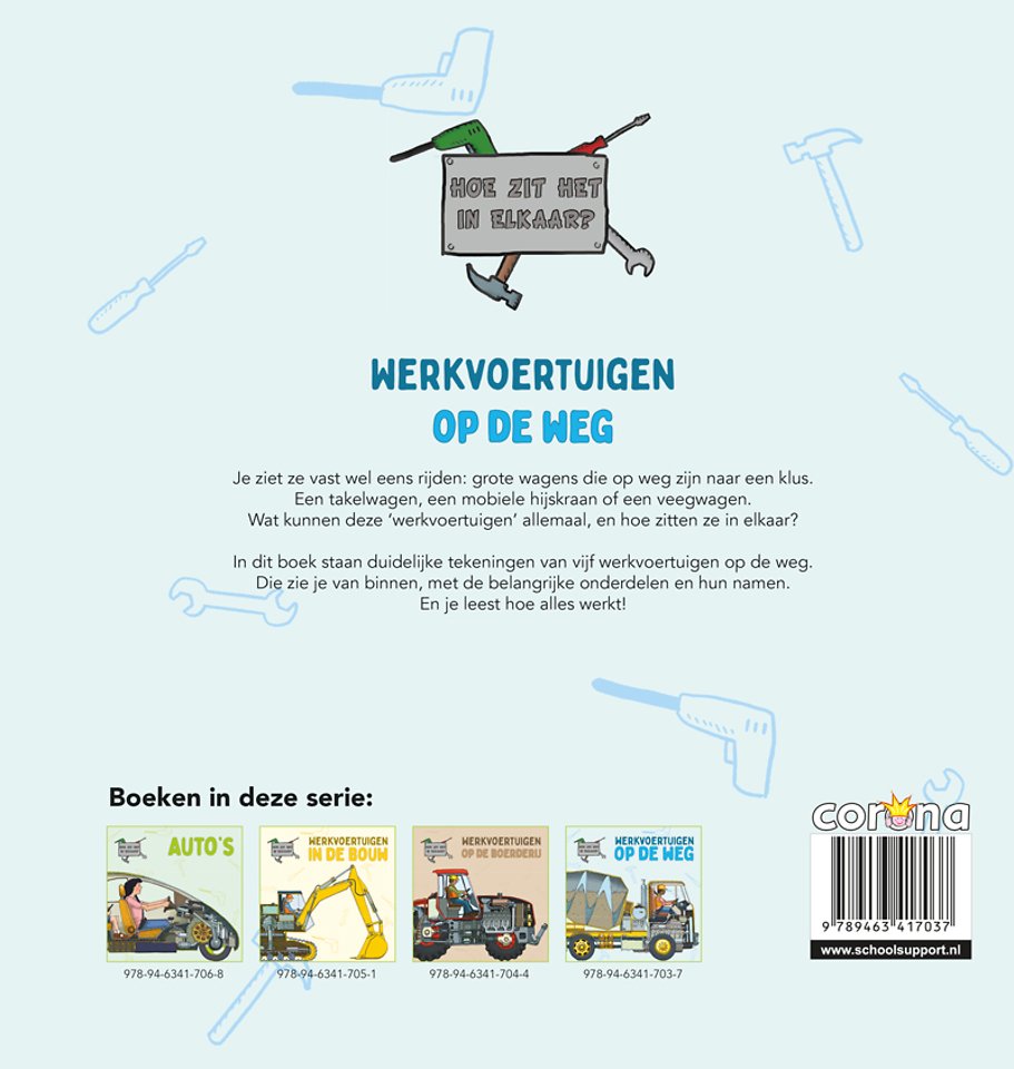 Werkvoertuigen op de weg