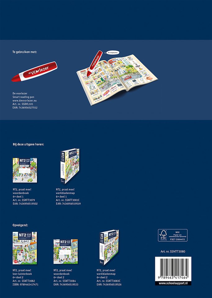 Leer-luisterboek 6+, deel 1