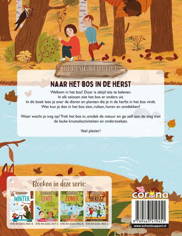 Naar het bos in de herfst