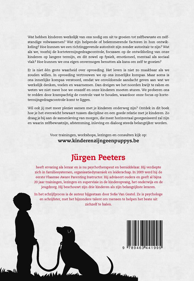 Kinderen zijn geen puppy’s