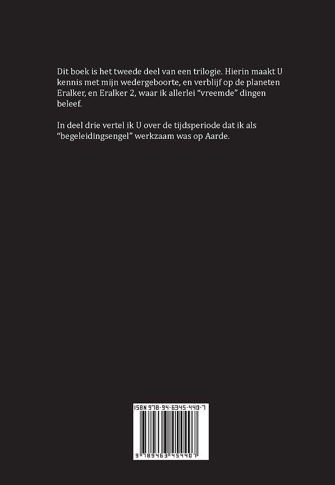 Mijn wedergeboorte op planeet ERALKER, volgens Piet Rottier