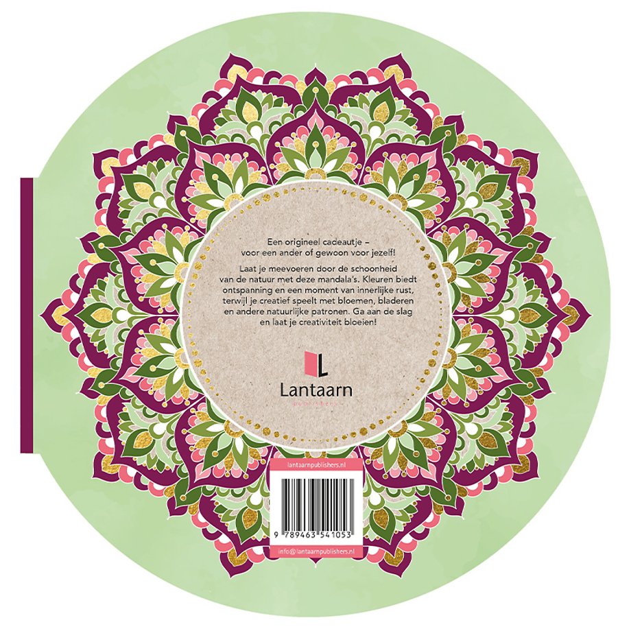 Nature & flowers mandala